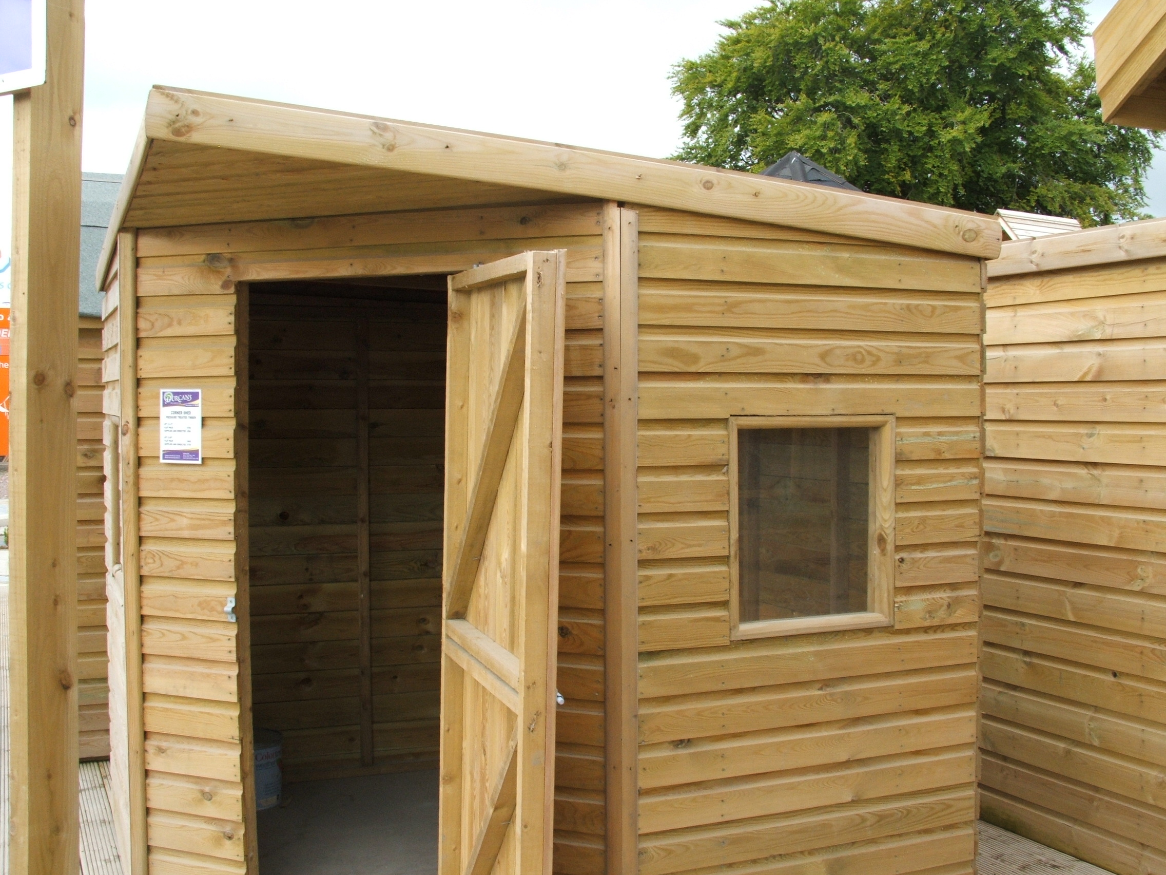 wood storage sheds : pole shed plans – building your