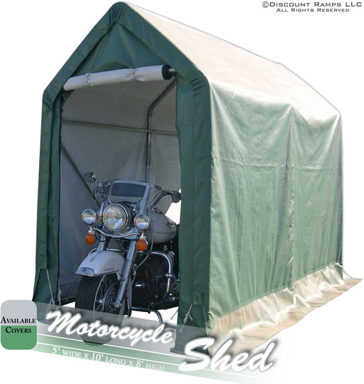 Motorcycle Storage Shed