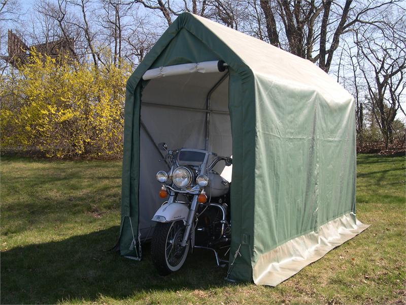 Cheap outdoor storage shed kits, motorcycle shed