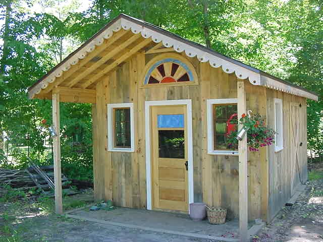 Garden Shed with Porch