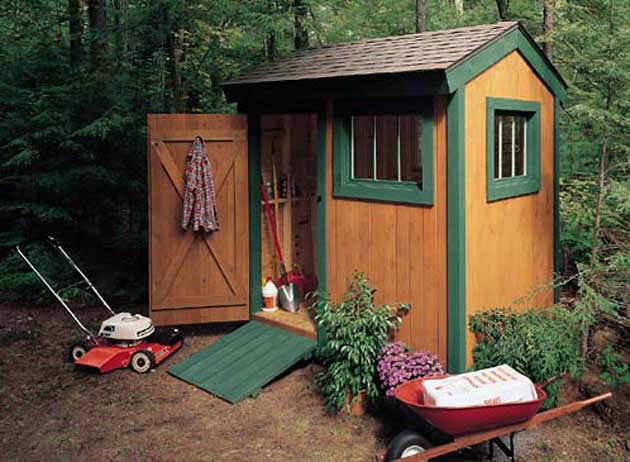 Diy Garden Sheds : Storage Shed Plans – Selecting The Right Building