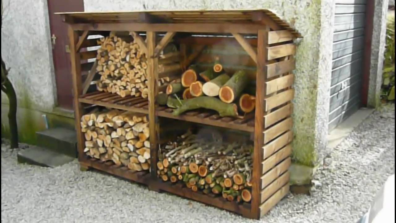 Log Wood Shed Plans