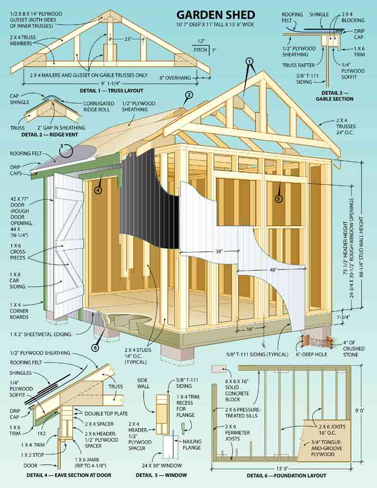 Tool Sheds Plans : Storage Shed Plans-diy Introduction For ...