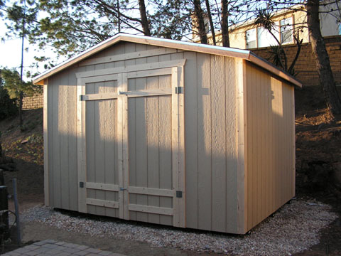 10Ã—12 Shed : Gambrel Shed Plans â€