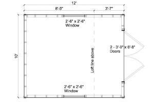 10×12 Shed Plans