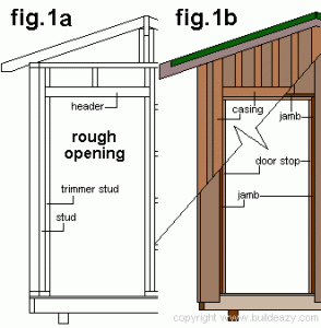 build a shed door