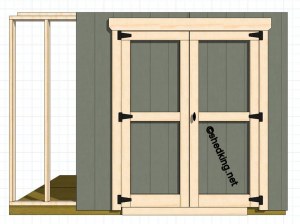 Build Shed Doors 