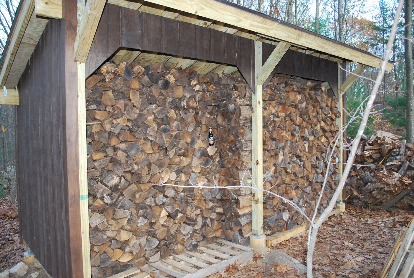 Building A Firewood Shed : How To Create Modern Shed Plans ...