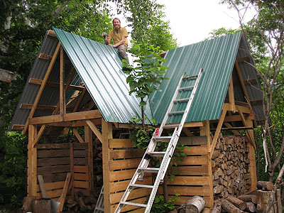 Building a Wood Shed