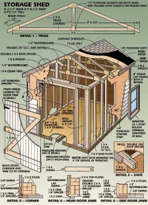 Free Utility Shed Plans