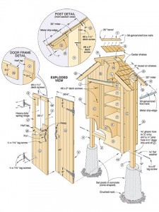 mini garden shed