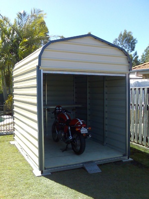 Motorcycle Garages Sheds