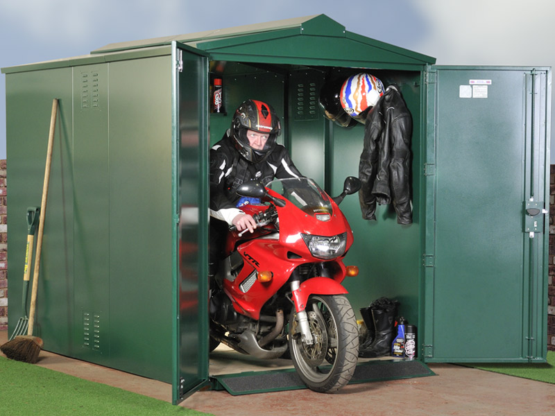 Motorcycle Storage Shed
