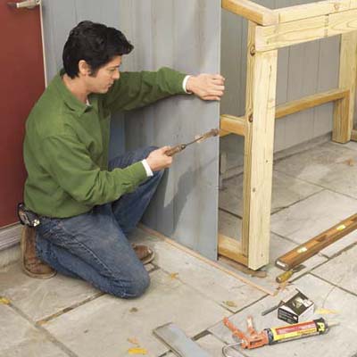Outdoor Garbage Can Storage Shed Plans