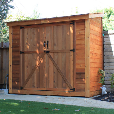 Outdoor Wood Lean to Shed Plans