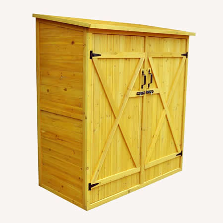 Wood Storage Sheds