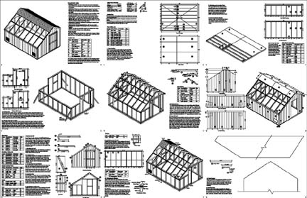 10 X 14 Shed Plans