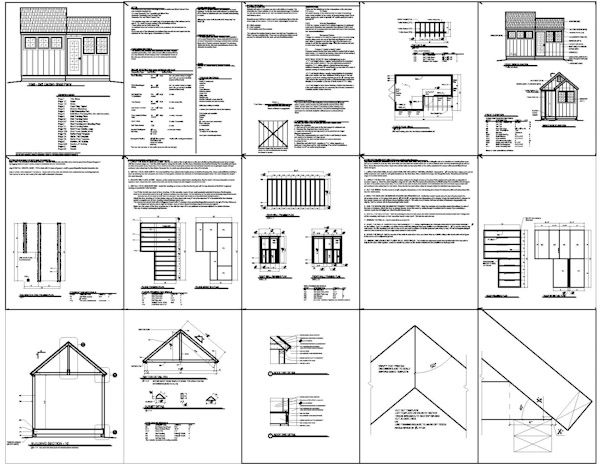 Free 10 X 12 Shed Plans