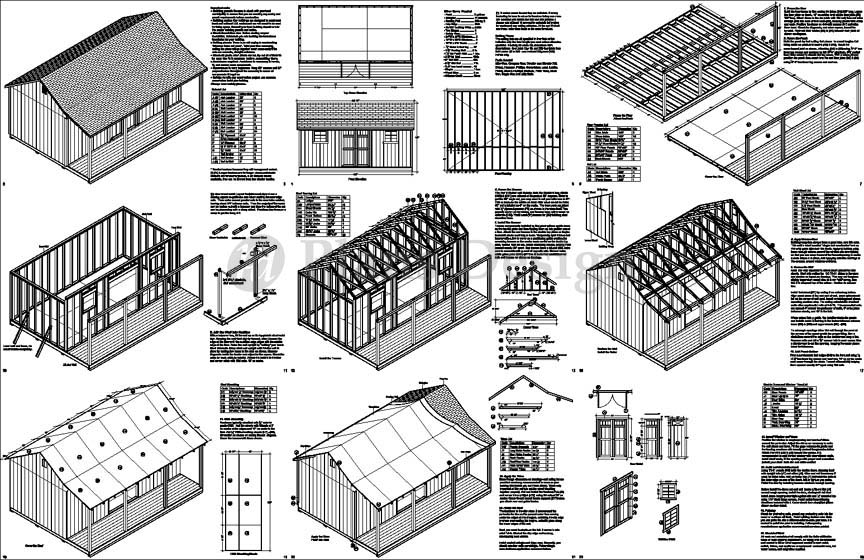 griswouls: More Free 20 x 20 shed plans