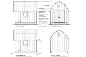 Gambrel Shed Plans