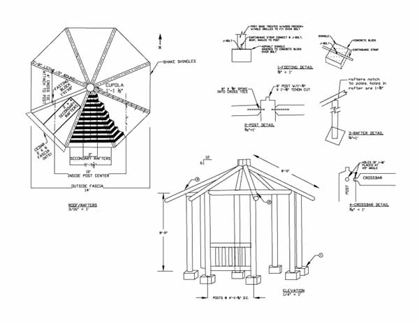 Woodwork Gazebo Plan Pdf Plans