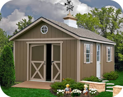 Wood Storage Shed Kit