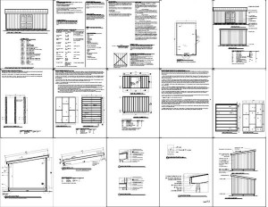 Shed Plans 12x20