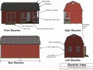 Shed Plans 12×24
