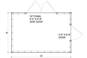 Shed Plans 12×32