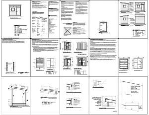 shed plans 8 x 10
