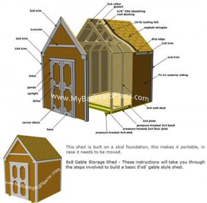 Shed Plans 8 X 10 Free