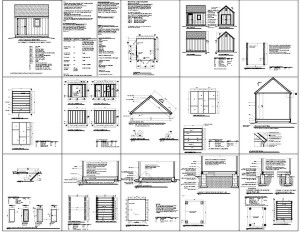 Shed Plans 8 X 12