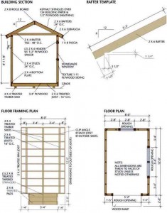 Shed Plans 8 X 12