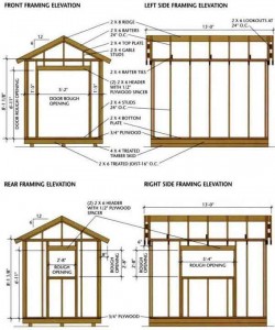 Shed Plans 8 X 8 