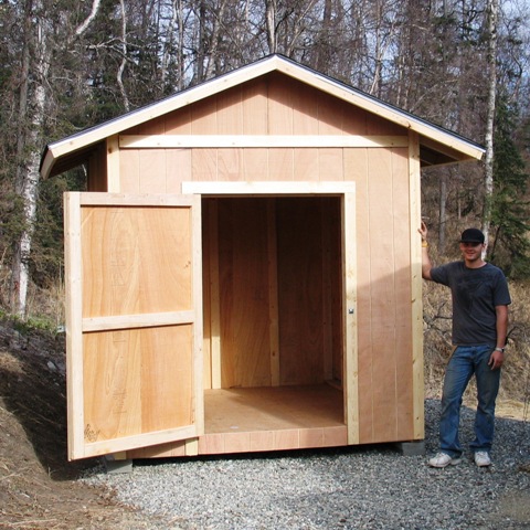 DIY 8X8 Shed Plans