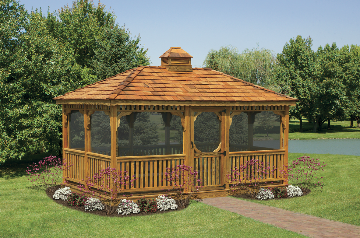gazebos : wooden garden shed plans compliments of build backyard sheds