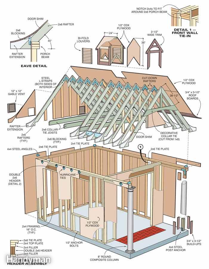  garden shed designs free plans